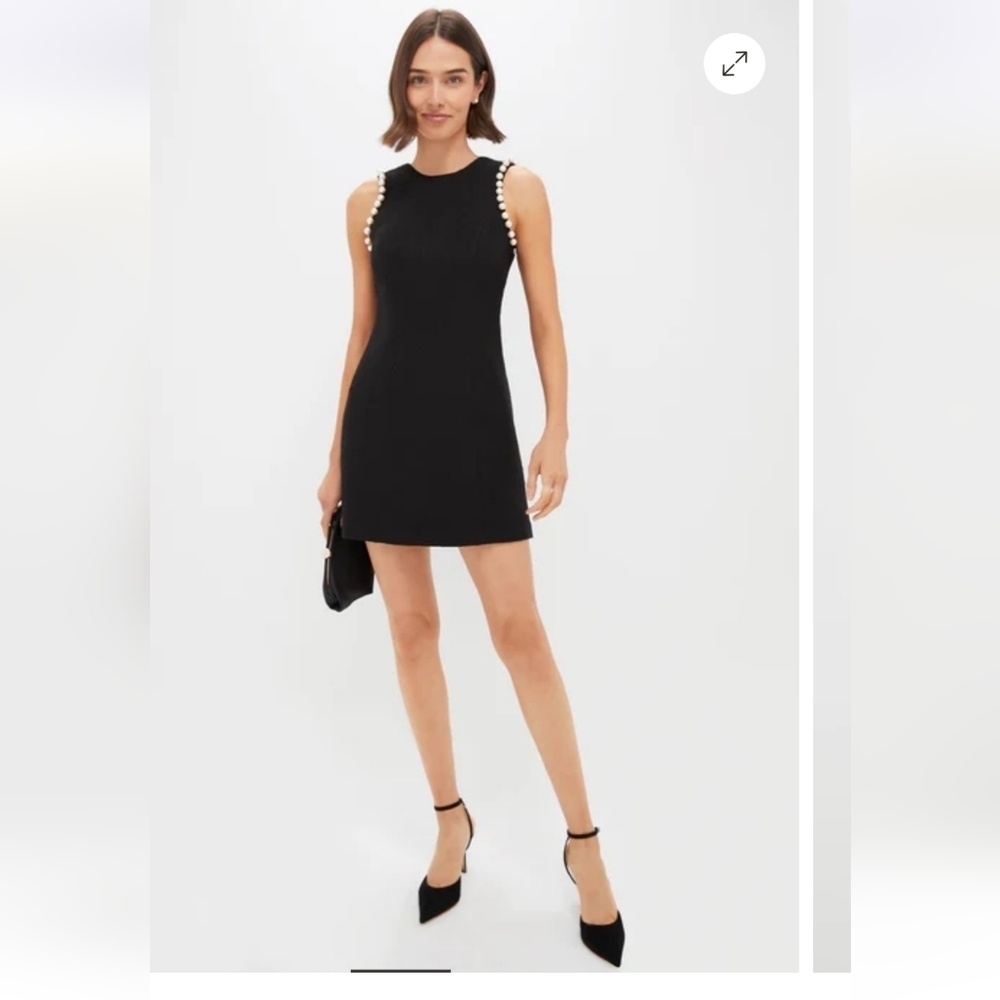 Tuckernuck NWTs Hyacinth House Black & Pearl Meredith Blake Dress